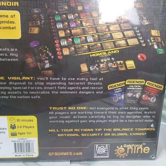 Family Board Game Homeland The Game Spy Fun Multiplayer CIA Mystery - Picture 9 of 9